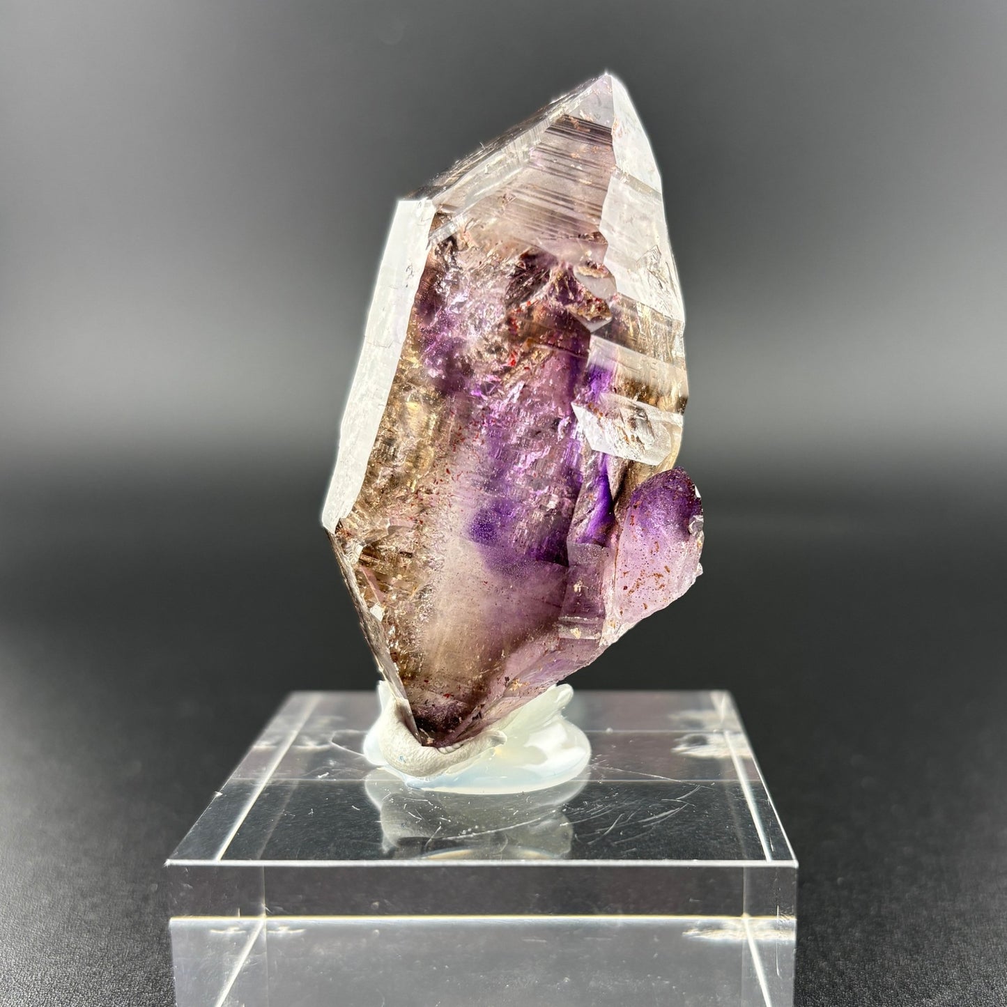Goboboseb Brandberg Amethyst and Smoky Quartz