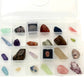 Crystal Advent Calendar – Curated Set of 24 Raw and Tumbled Crystals in Reusable Storage Container