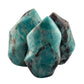 Amazonite & Smoky Quartz Polished Flame Crystals