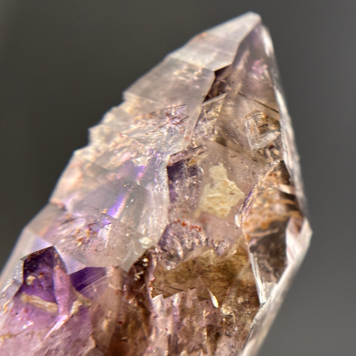 Goboboseb Brandberg Amethyst and Smoky Quartz