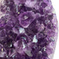 Amethyst geode close-up