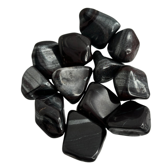Ancestralite Hematite Tumbled Pocket Stone in Multiple Sizes
