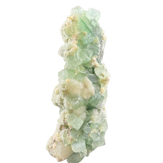 Green Apophyllite and Stilbite Huge 2.8lb Specimen