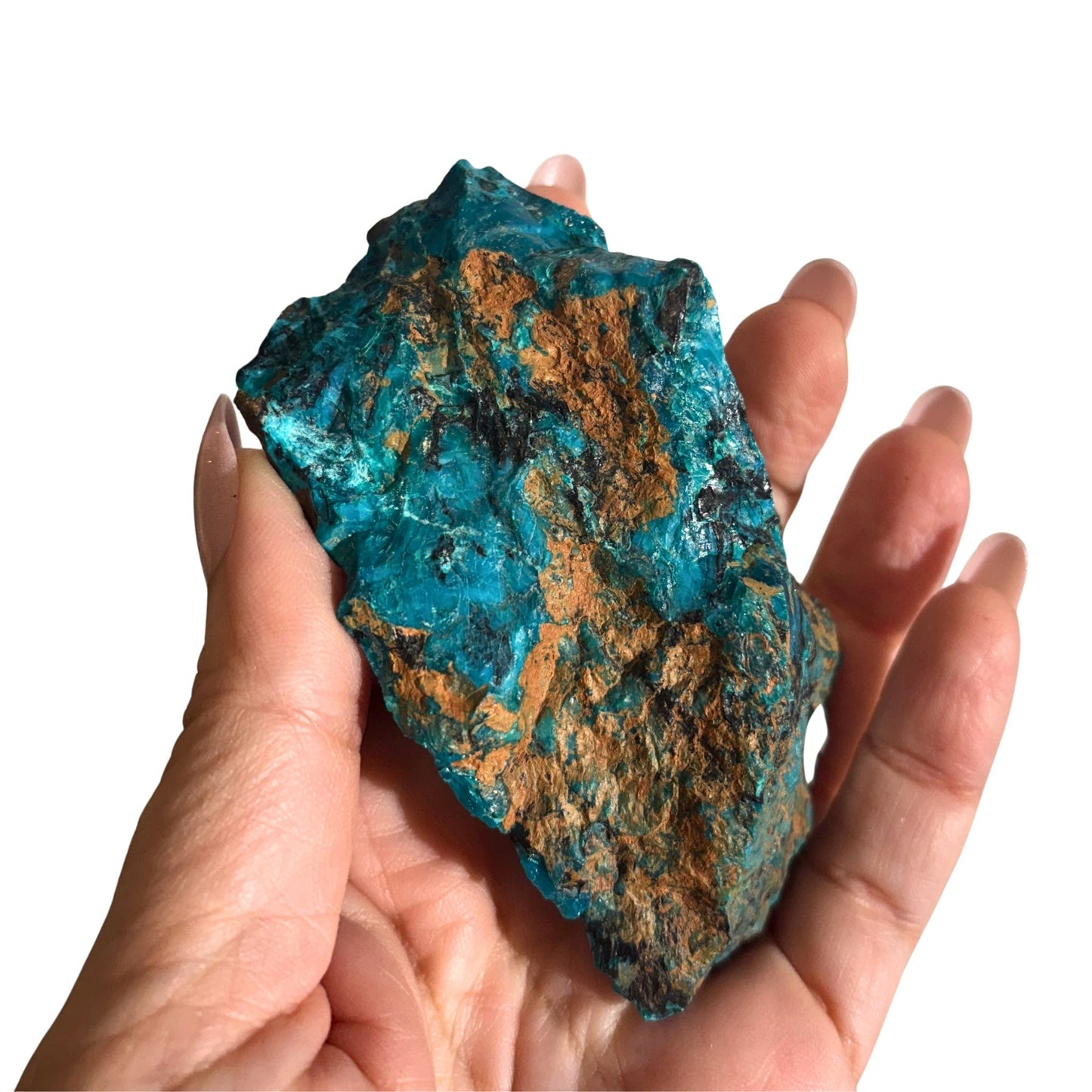 Chilean Blue Opal Vibrant 116g Rough Chunk #1