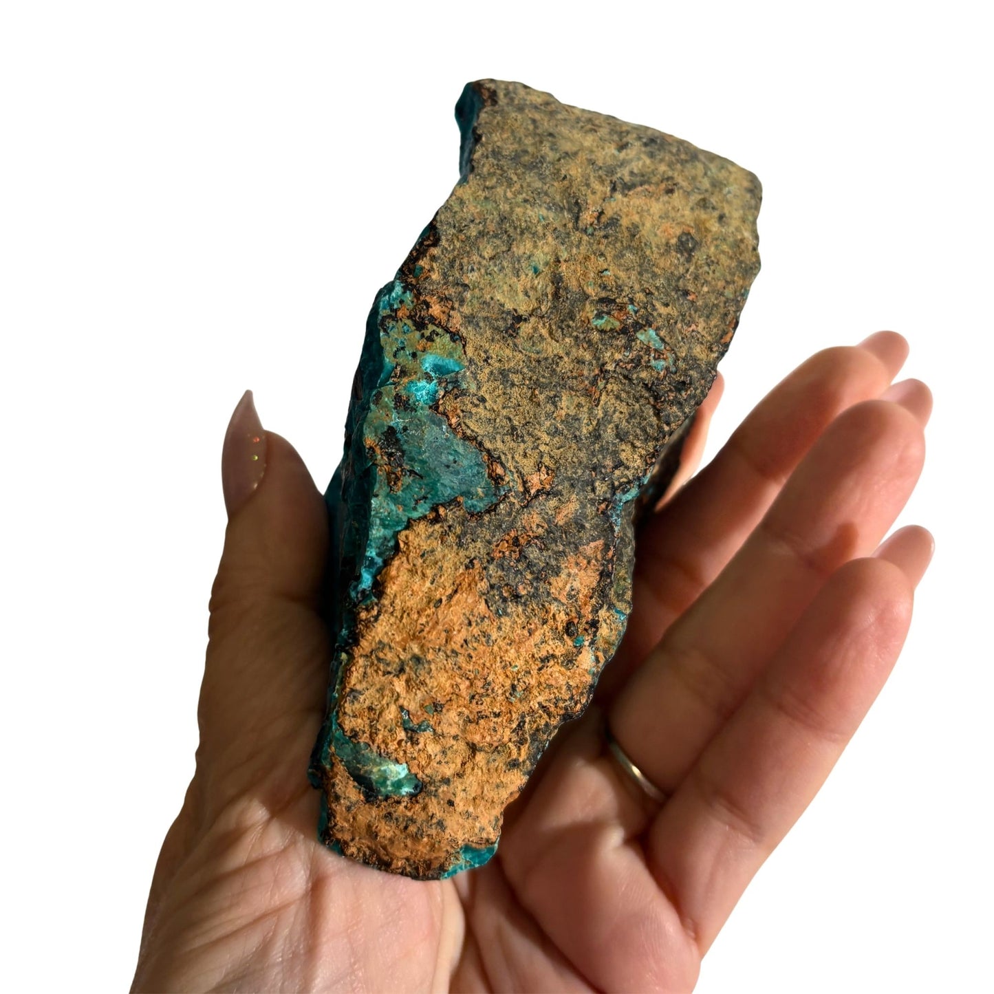 Chilean Blue Opal Vibrant 374g Rough Chunk #3