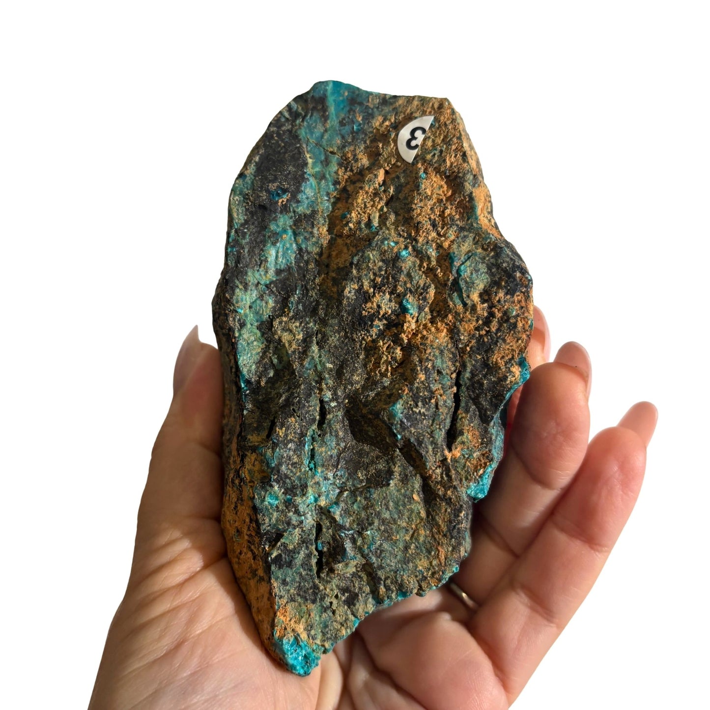 Chilean Blue Opal Vibrant 374g Rough Chunk #3