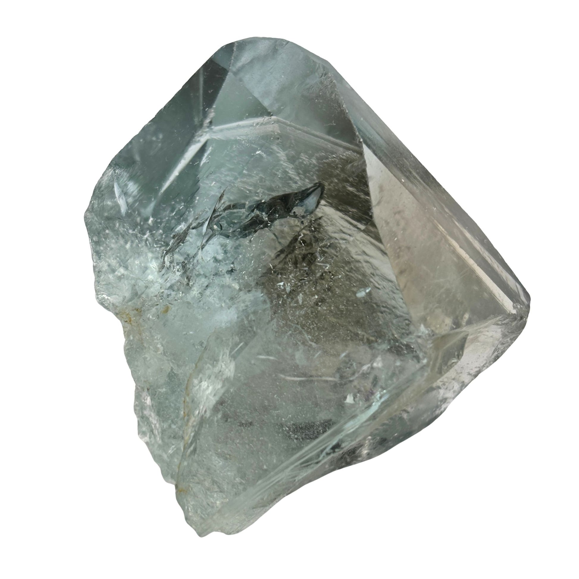 Large Natural Blue Topaz Gemstone Specimen