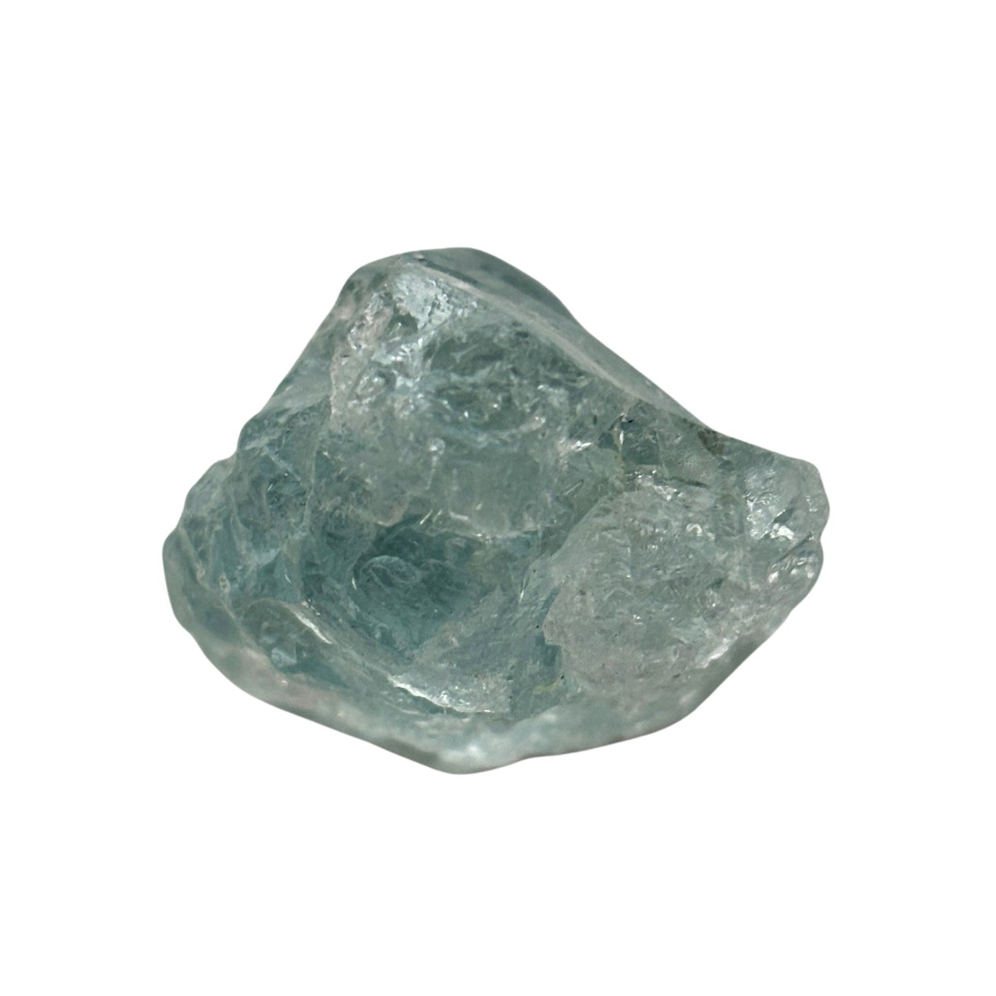 Etched Blue Topaz Gemstone - 163 ct Natural Topaz from Brazil