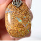 Australian Boulder Opal Sterling Silver Pendant Necklace #1