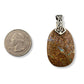 Australian Boulder Opal Sterling Silver Pendant Necklace #1