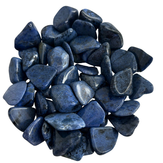 Dumortierite Tumbled Pocket Stone in Multiple Sizes
