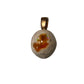 Mexican Cantera Fire Opal Copper Pendant Necklace