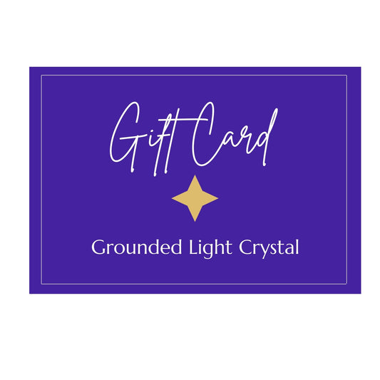 GROUNDED LIGHT CRYSTAL GIFT CARD