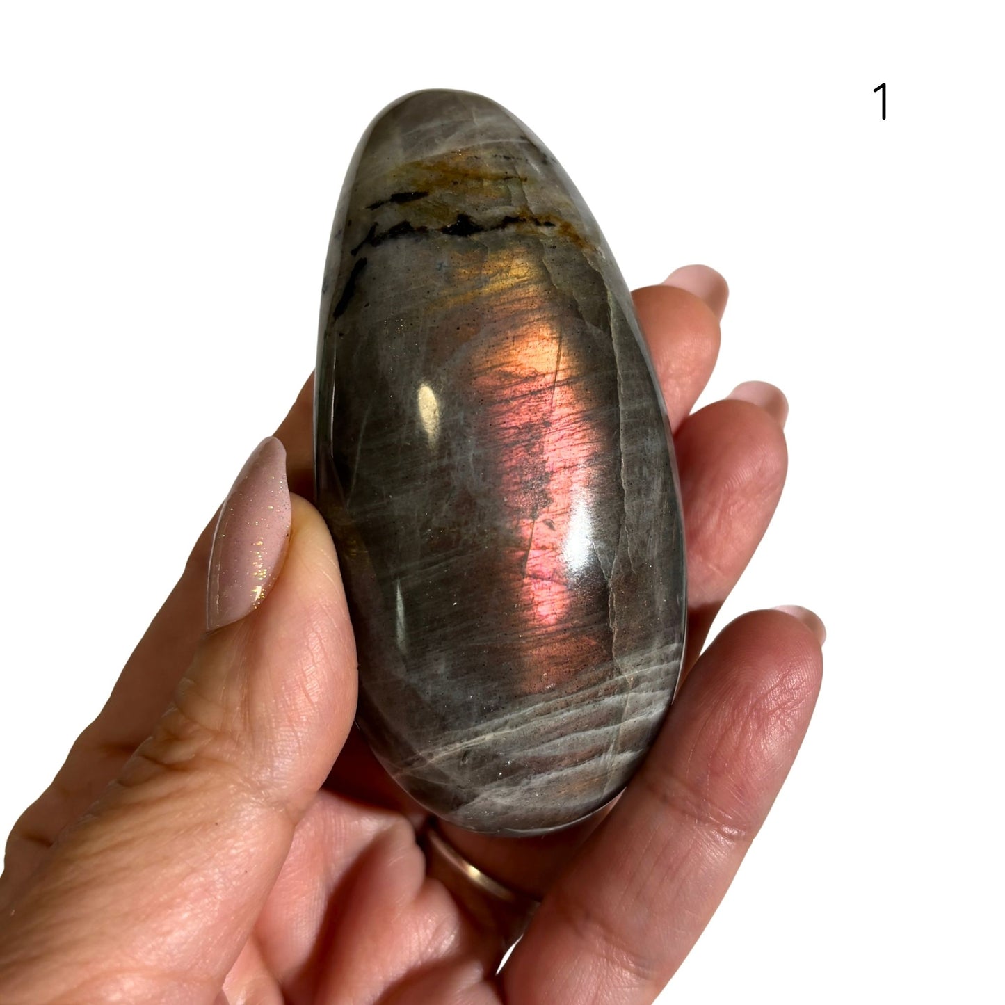 Labradorite Crystal Massager Wands - You Pick Flashy Polished Stones