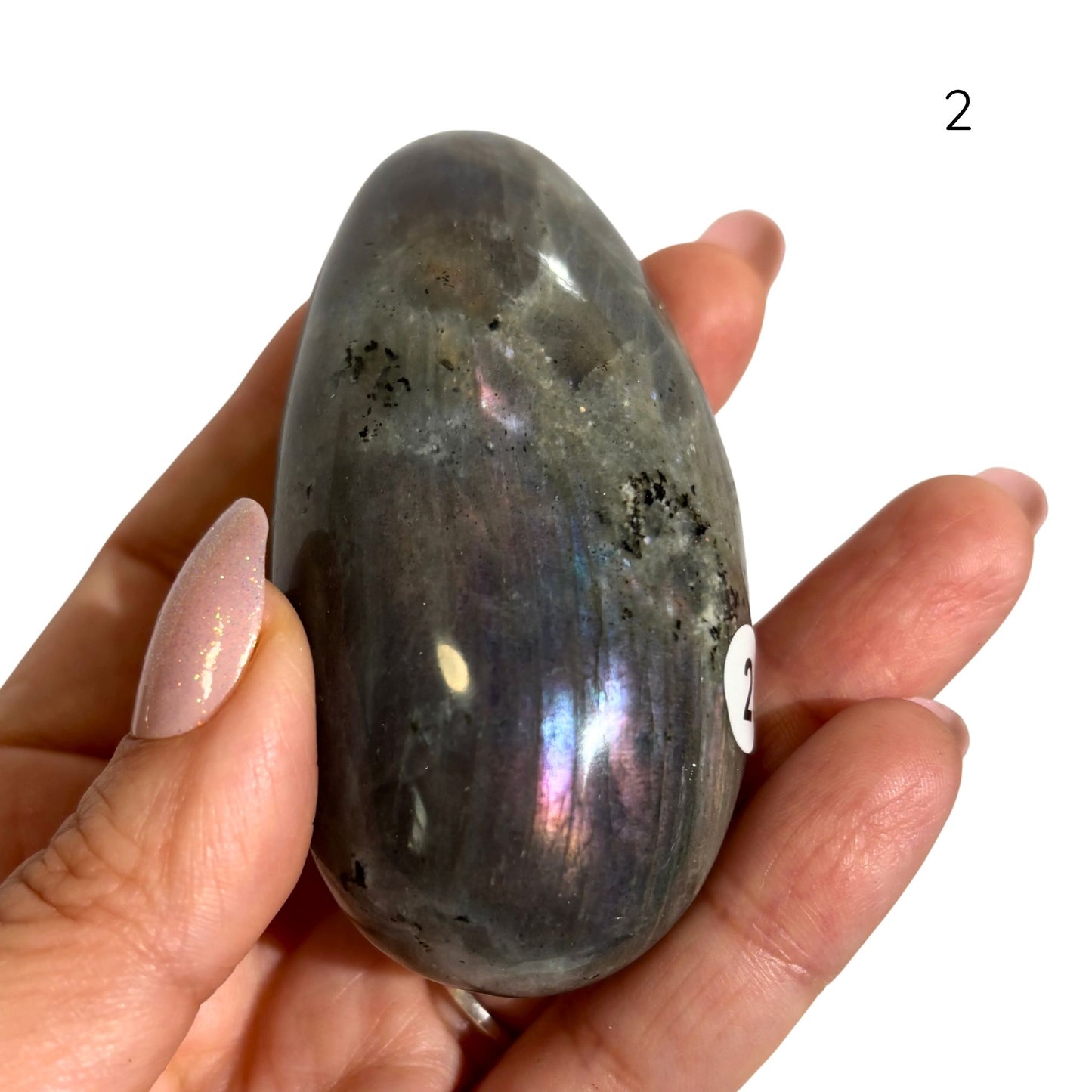 Labradorite Crystal Massager Wands - You Pick Flashy Polished Stones