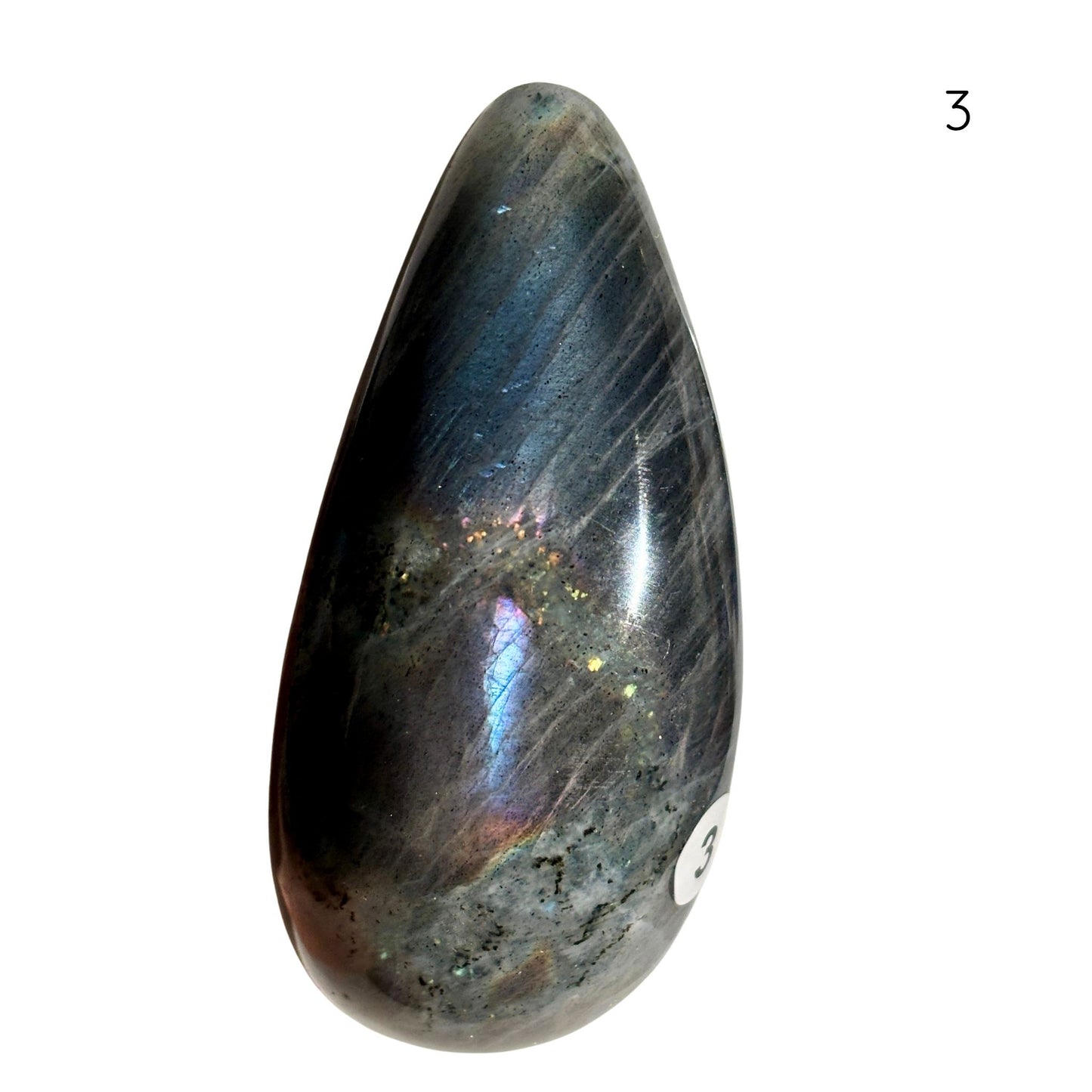 Labradorite Crystal Massager Wands - You Pick Flashy Polished Stones