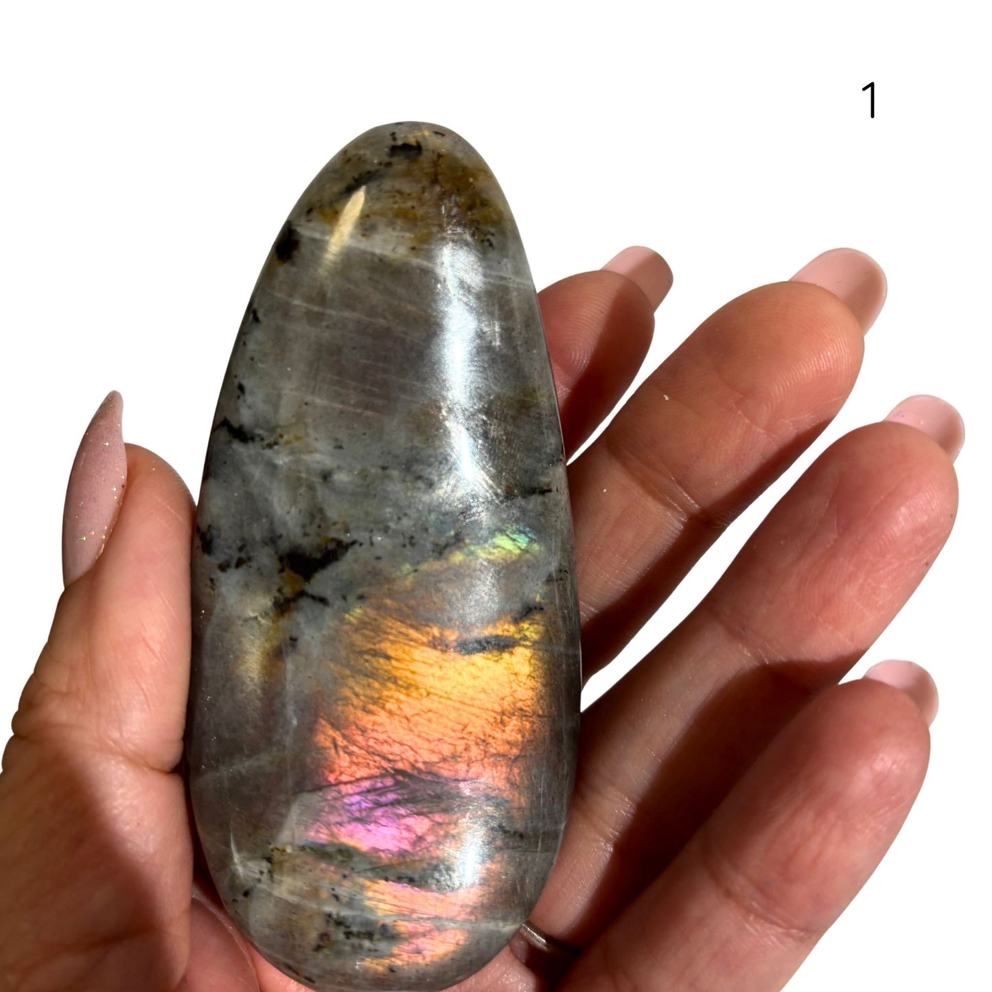 Labradorite Crystal Massager Wands - You Pick Flashy Polished Stones