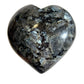 Larvikite Polished Heart Stones - Multiple Sizes