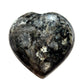 Larvikite Polished Heart Stones - Multiple Sizes