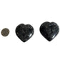 Larvikite Polished Heart Stones - Multiple Sizes