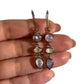Rainbow Moonstone Sterling Silver Earrings