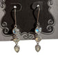 Rainbow Moonstone Sterling Silver Earrings