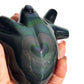 Rainbow Obsidian Anatomical Heart Polished Sculpture