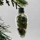 Handmade Crystal Ornament  - Terrarium Bulb Christmas Decoration