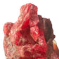 Red rhodonite crystal cluster 