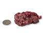 Red Rhodonite Crystal Cluster from Morro da Mina