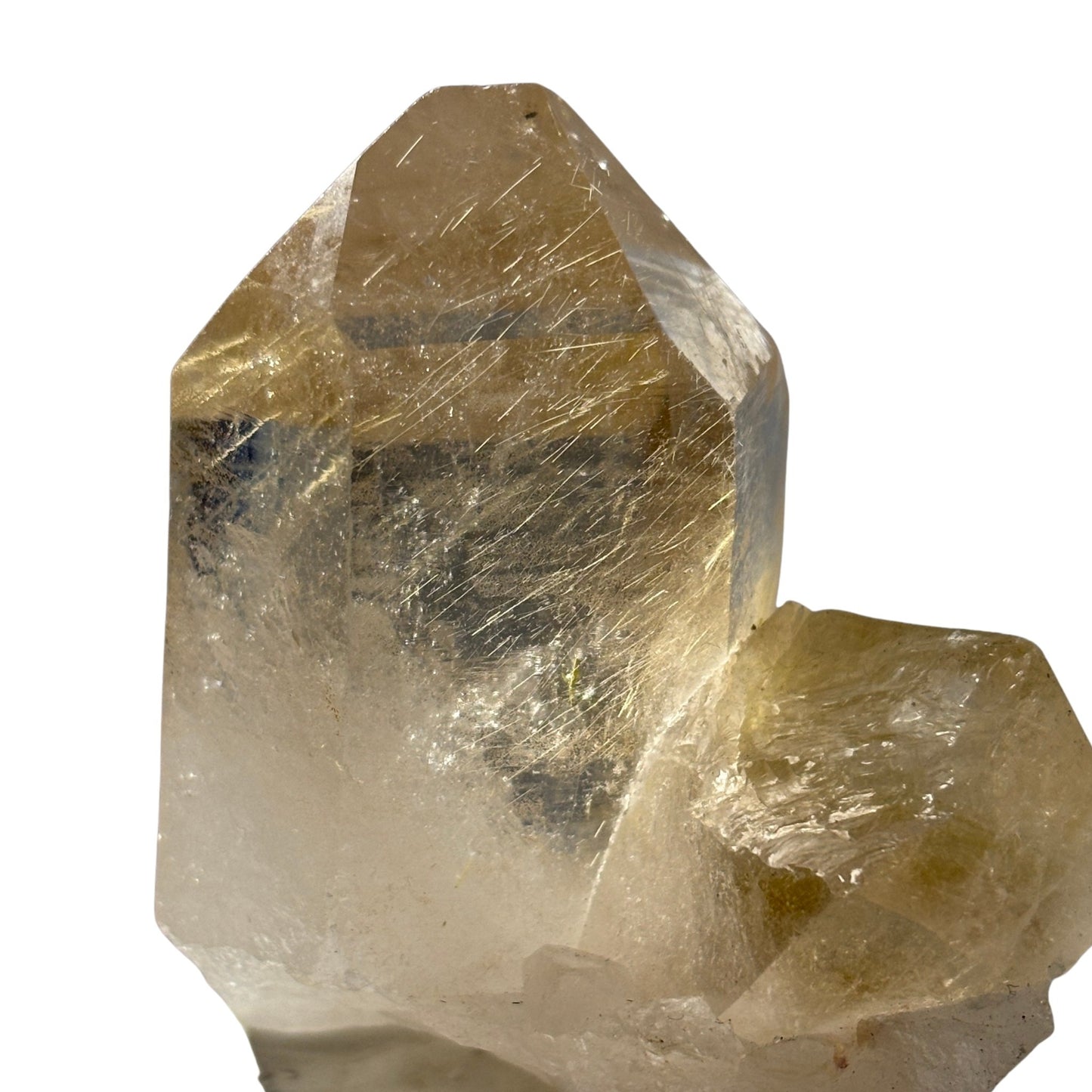 Rutilated Quartz Cluster from Brazil