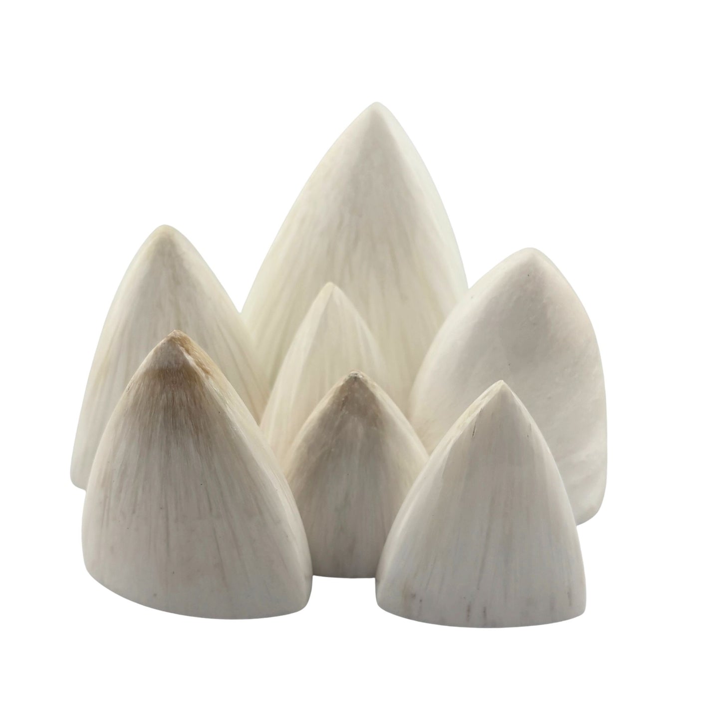 Scolecite Polished Flame - You Pick Stone Carving