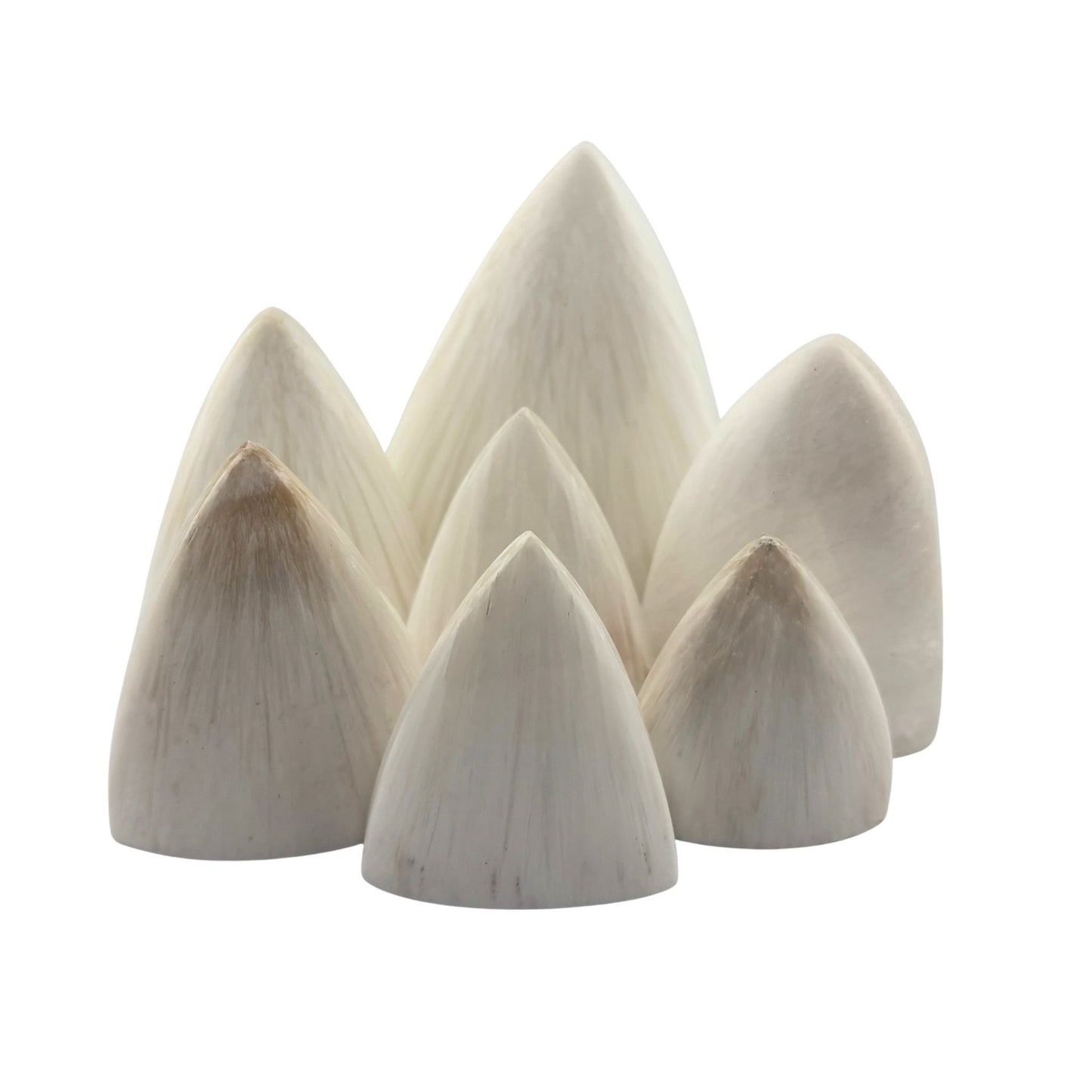 Scolecite Polished Flame - You Pick Stone Carving