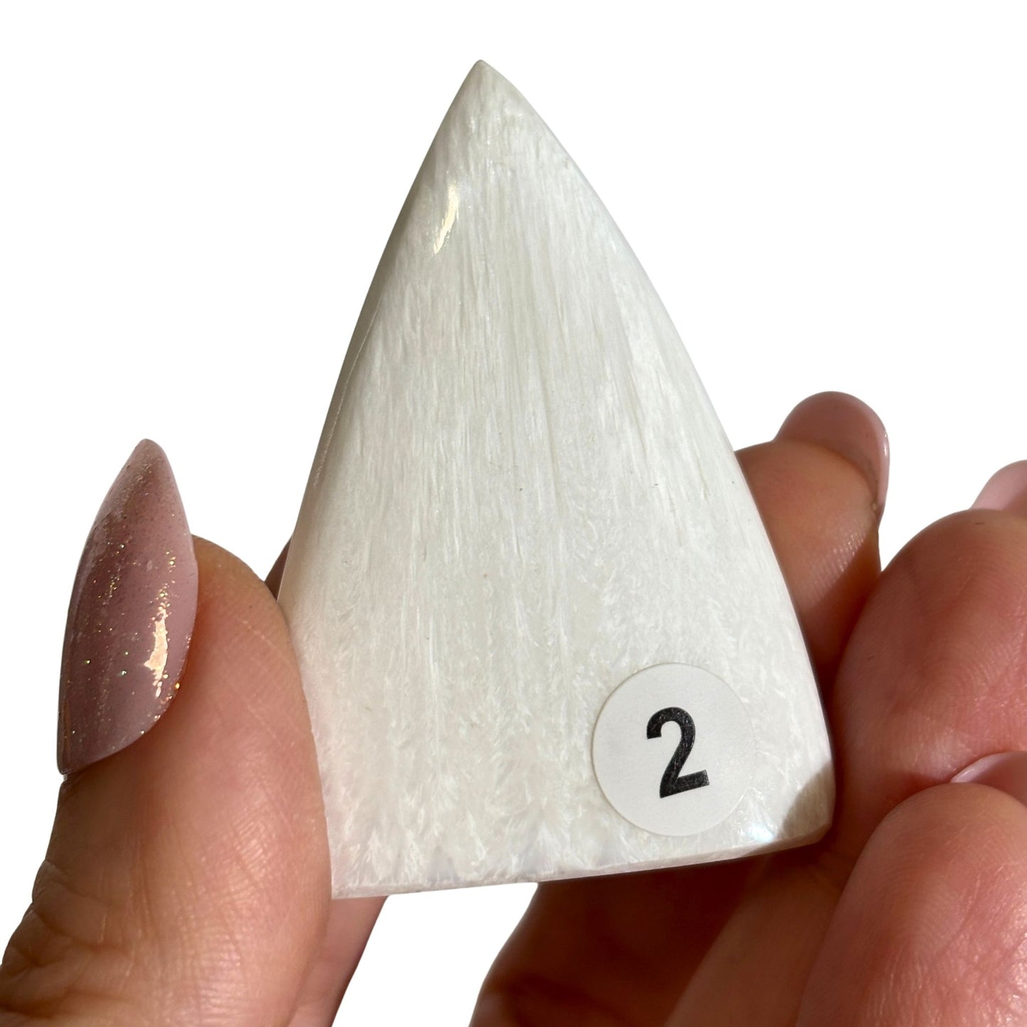 Scolecite Polished Flame - You Pick Stone Carving