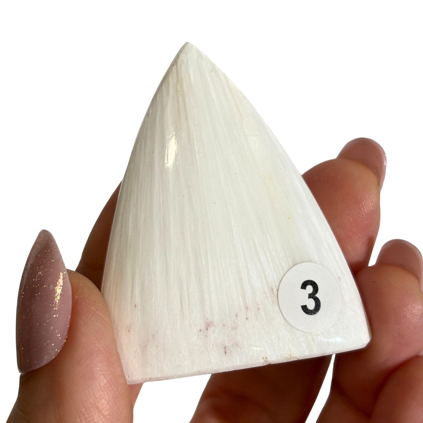 Scolecite Polished Flame - You Pick Stone Carving