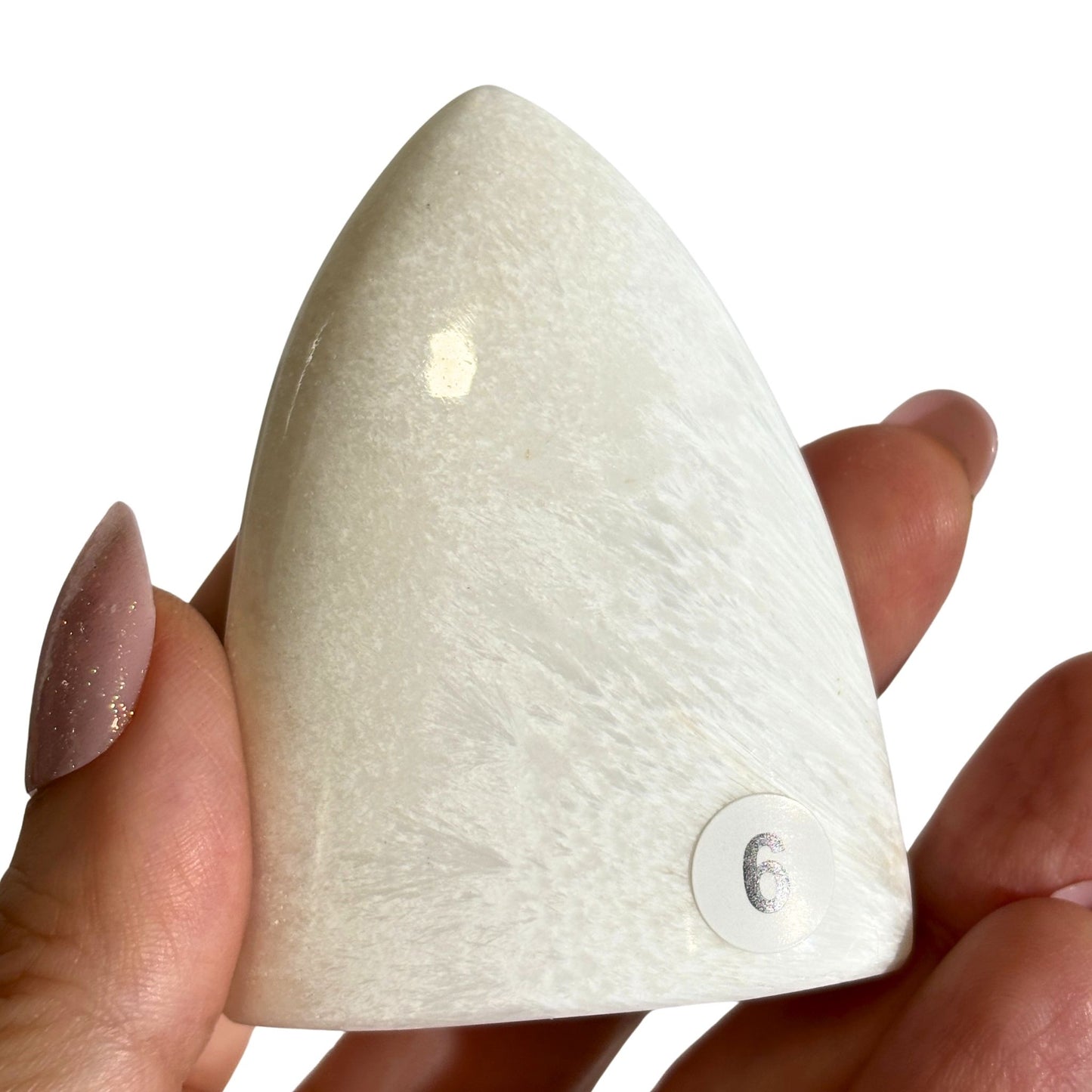 Scolecite Polished Flame - You Pick Stone Carving