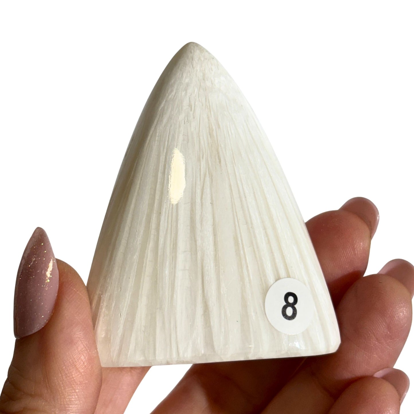 Scolecite Polished Flame - You Pick Stone Carving