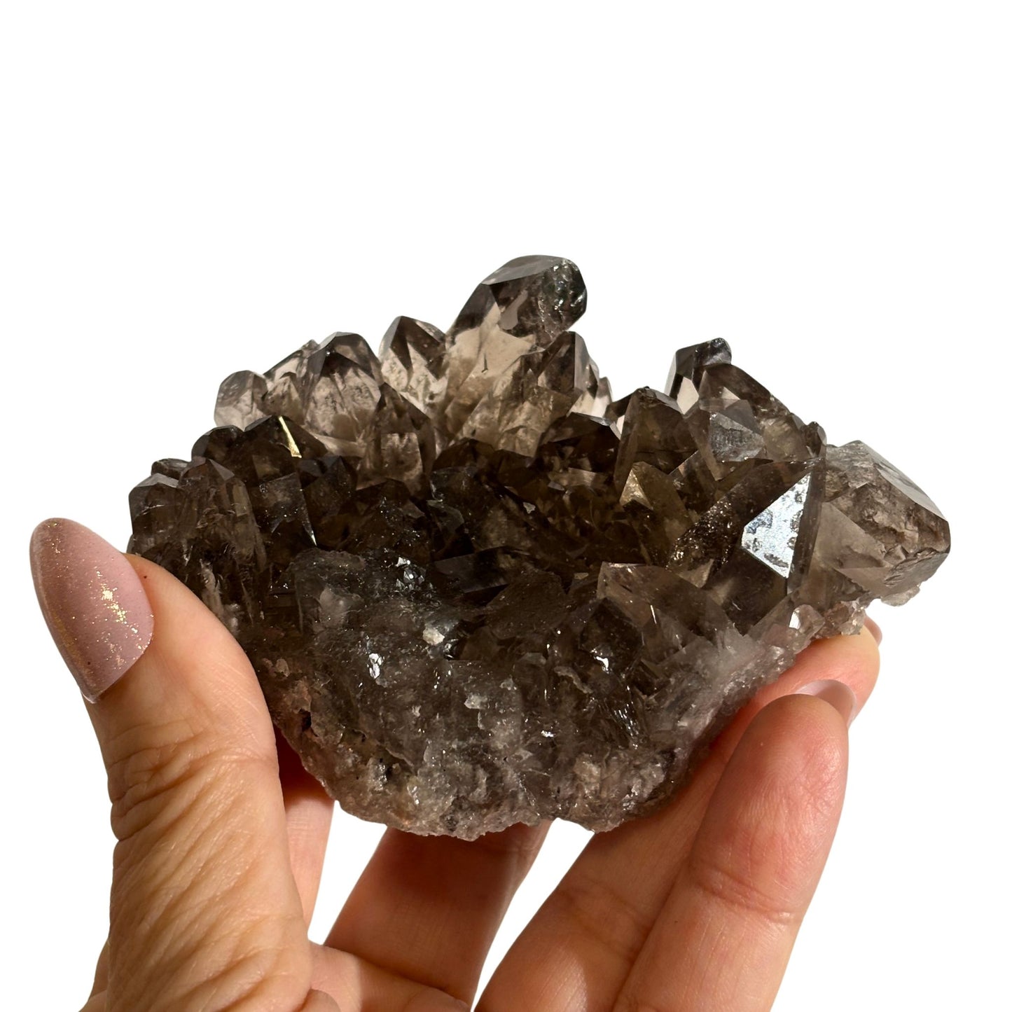 Smoky Quartz Cluster - Natural Crystal from Brazil