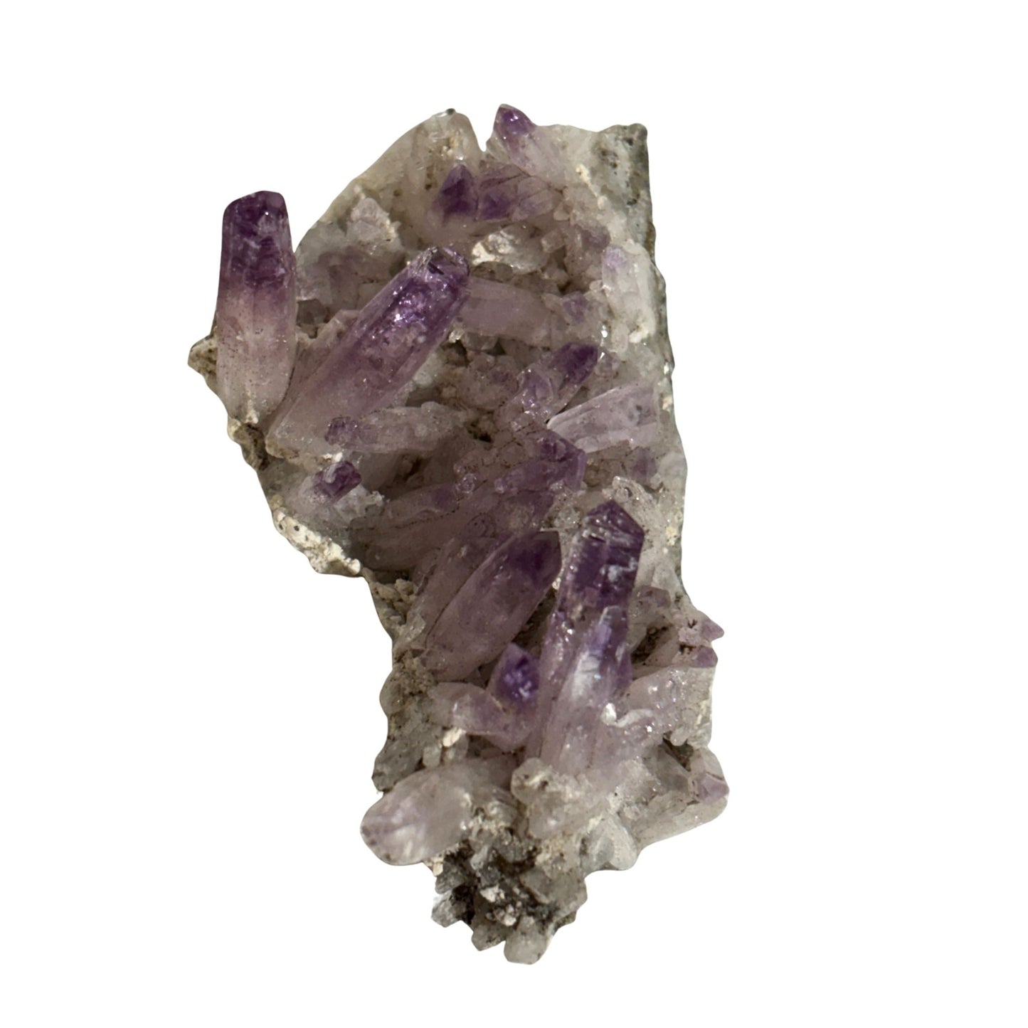 Veracruz Amethyst Cluster - Natural Purple Crystal from Mexico