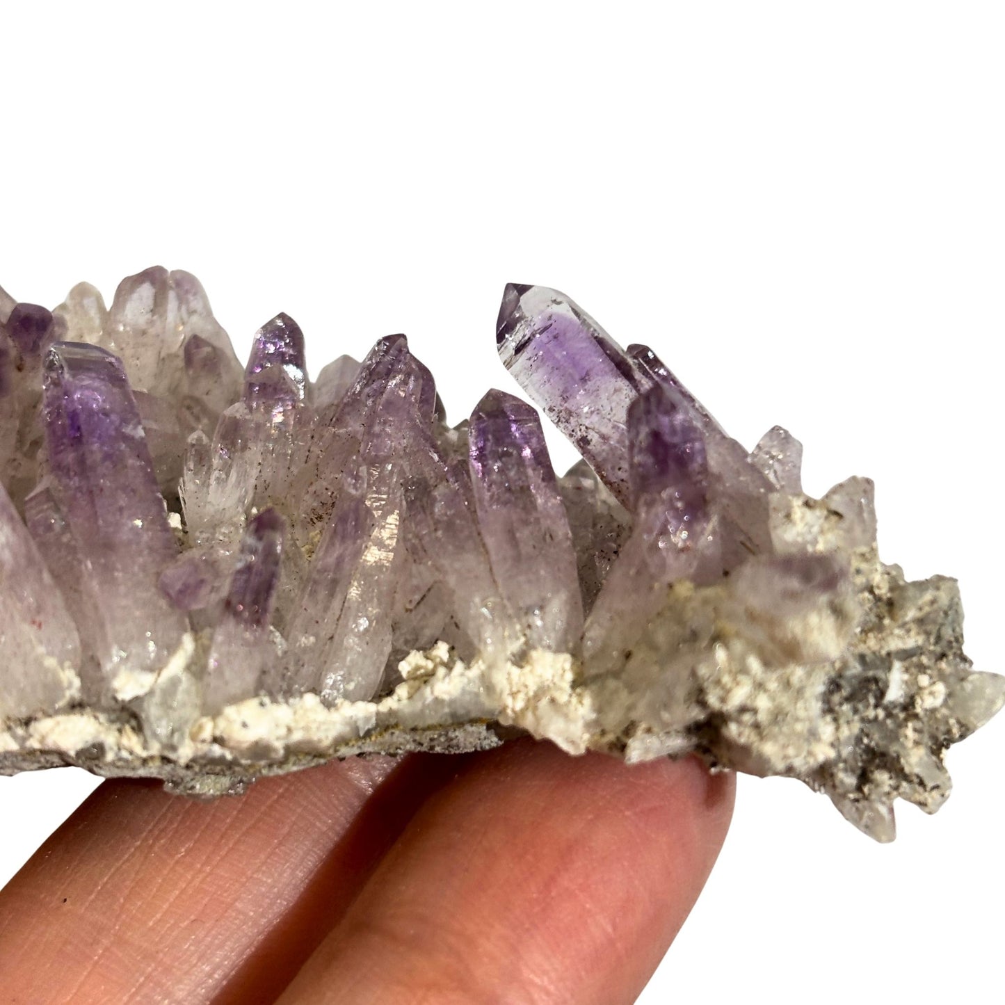 Veracruz Amethyst Cluster - Natural Purple Crystal from Mexico