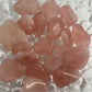 Rose Quartz Tumbled Pocket Stones in Multiple Sizes