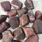 Ruby UV Reactive Tumbled Pocket Stones in Multiple Sizes