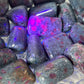 Ruby Kyanite UV Reactive Pocket Stone in Multiple Sizes