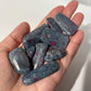 Ruby Kyanite UV Reactive Pocket Stone in Multiple Sizes
