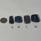 Ruby Kyanite UV Reactive Pocket Stone in Multiple Sizes